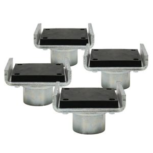 Almohadilla de soporte cuadrado - Almohadillas de soporte para chasis de camionetas y SUV.